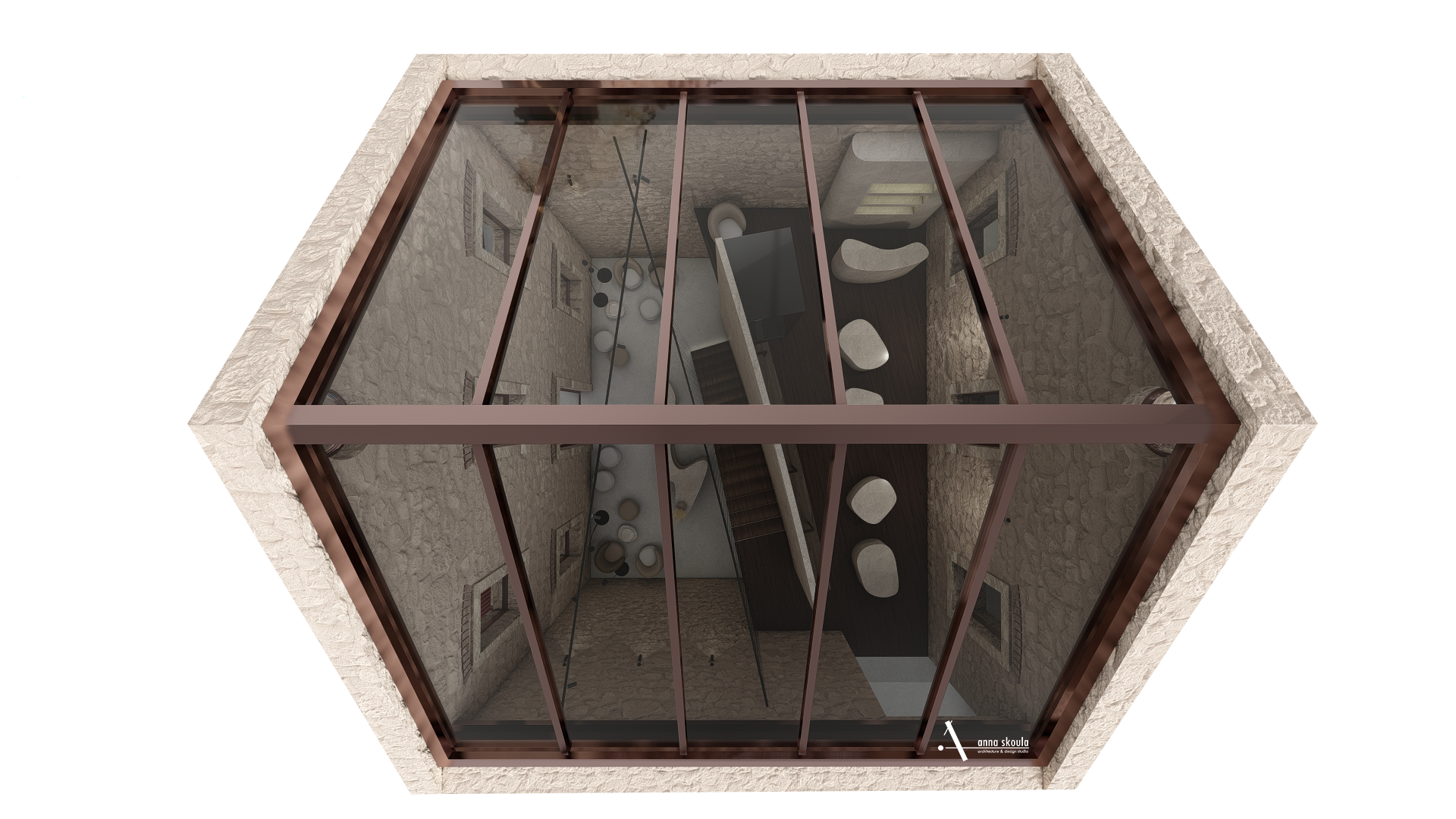 Restoration of a historic custom’s house, Agrigento Italy